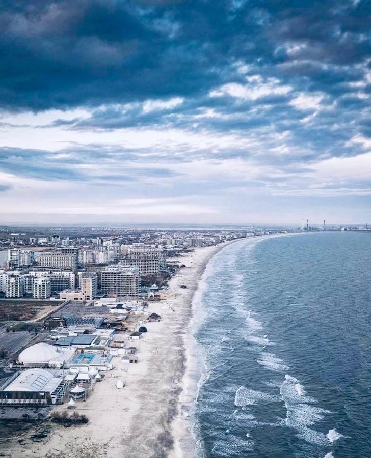 Apartament la plaja Promenada Wave3 Navodari Bagian luar foto