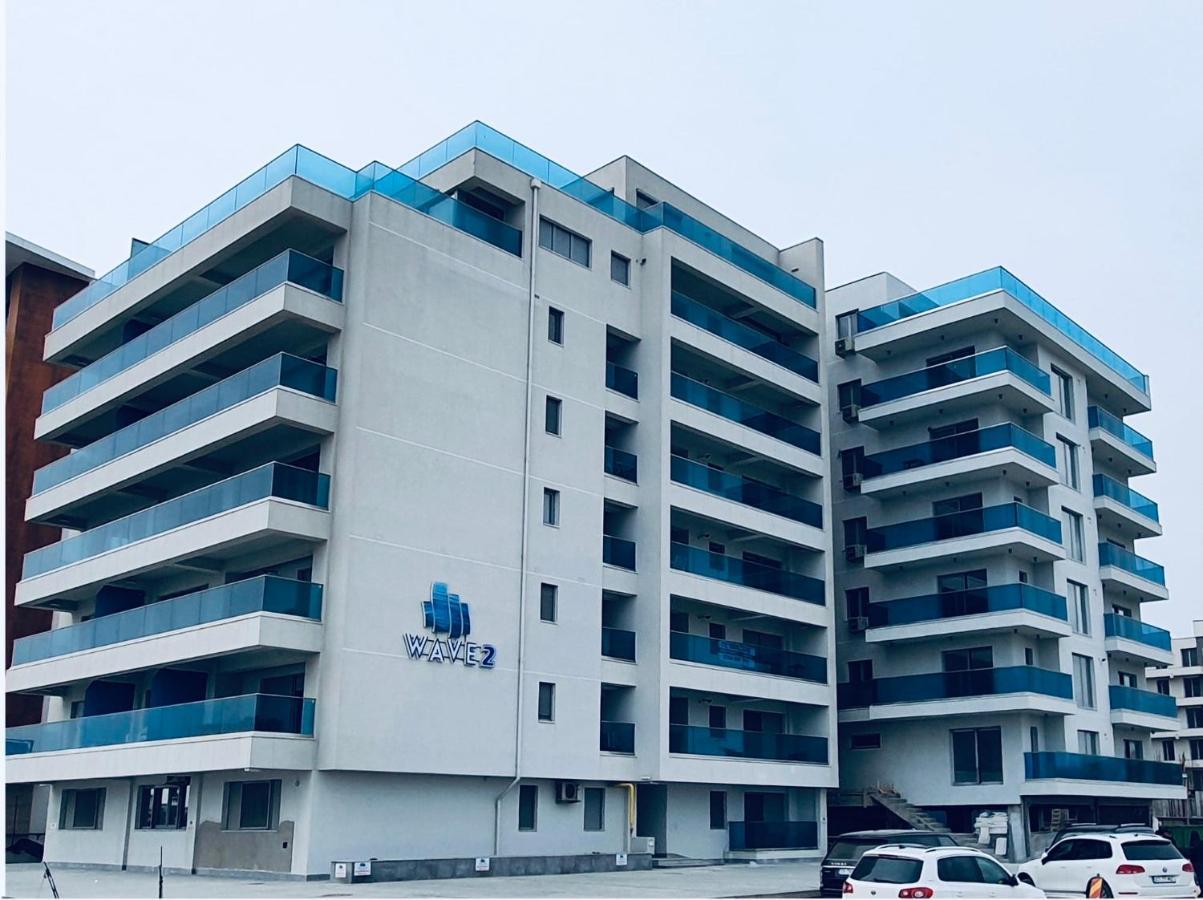 Apartament la plaja Promenada Wave3 Navodari Bagian luar foto